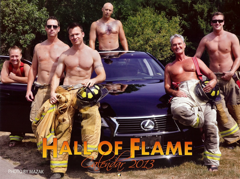 2013 Hall of Flame Calendar