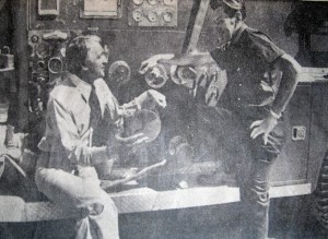 Dr. Peter Rechnitzer with London Firefighter Earl Smith