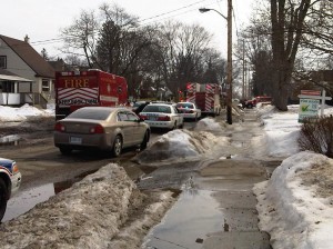 Sterling St fire