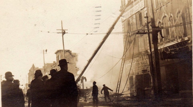 fire destroyed Kingsmill's Department Store