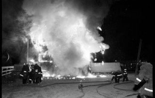 The Barn Restaurant Fire - 1302 Huron Street