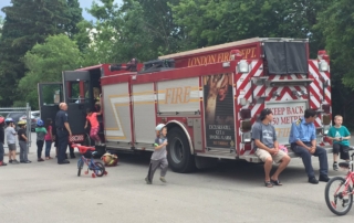 Fire Truck visits School