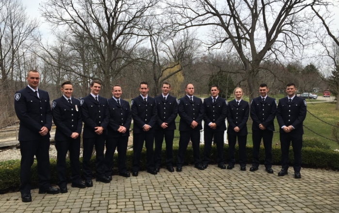 New Recruits posing for photo