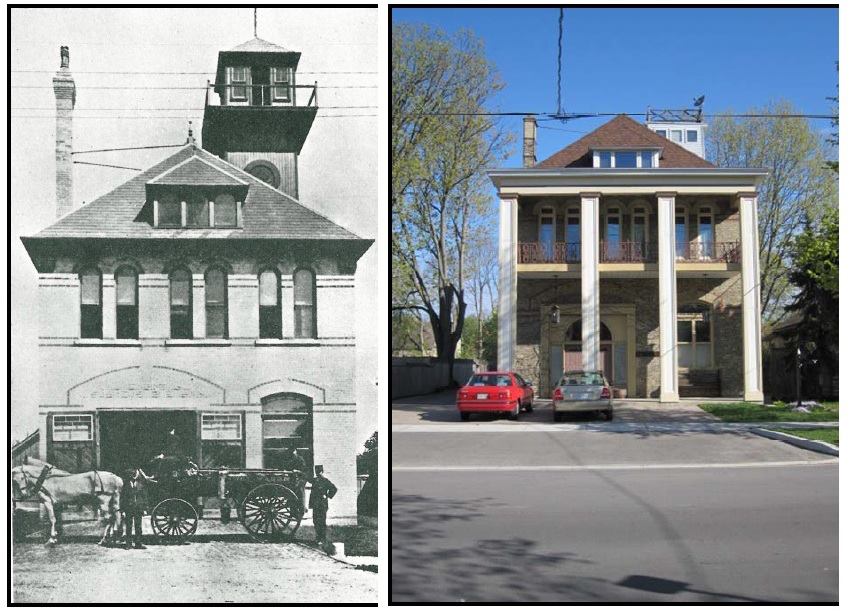 Bruce St Fire Station - Then & Now Then - c 1897 (City of London) Now - c 2010 (City of London) Source: Facebook -Vintage London, Ontario