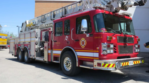 File photo of a London fire truck. (Photo by Miranda Chant, Blackburn News)