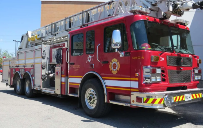 File photo of a London fire truck. (Photo by Miranda Chant, Blackburn News)