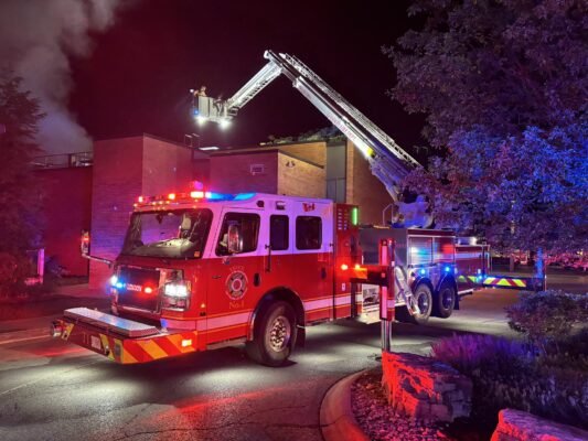 Night time with T1 platform setup