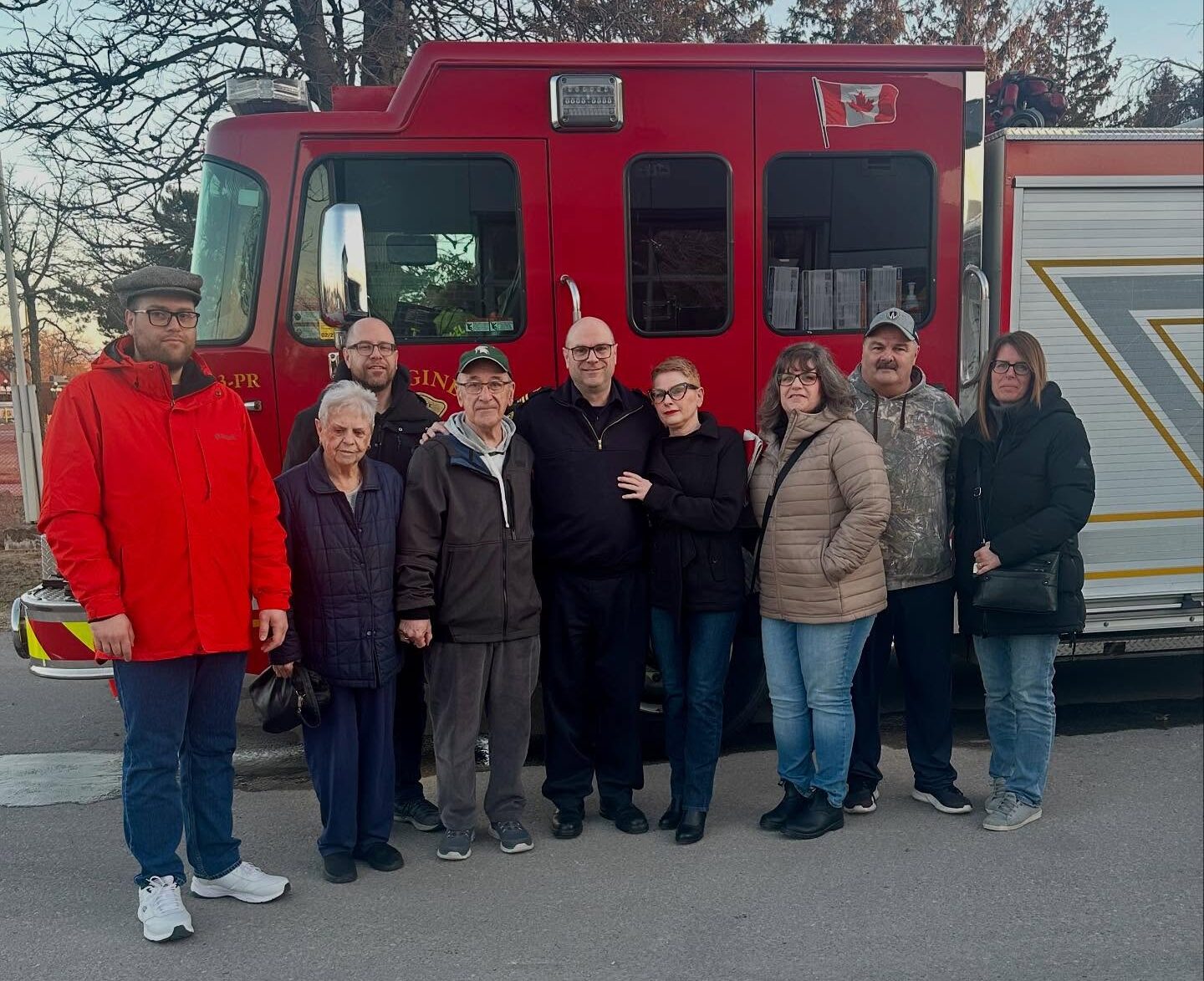 District Chief Chris Champagne retires